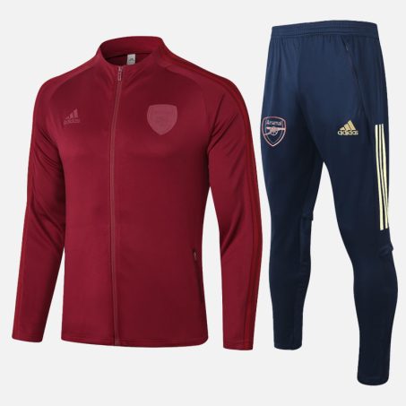 Arsenal-AllMaroon-Top-Tracksuit