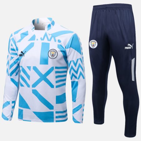 Manchester-City-Skyblue-White-Pattern-Halfziptracksuit