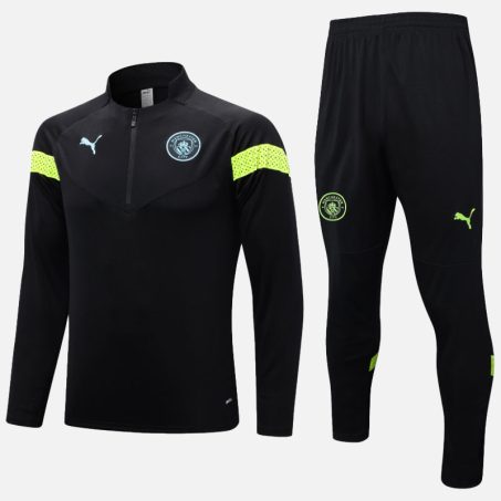 Mancity-black-neon-side-half-zip