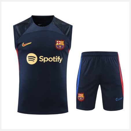 Brcelona-navy0gold-sleeveless-trainingkit
