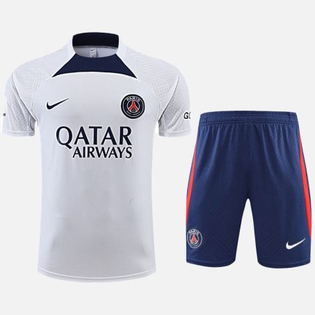 PSG-White-top-shorts-navy-trainingkit
