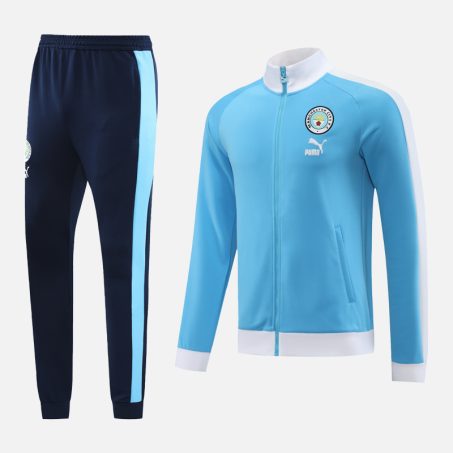 Manchester City Sky Blue Full Zip Tracksuit