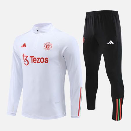 Manchester United FC Half Zip Tracksuit