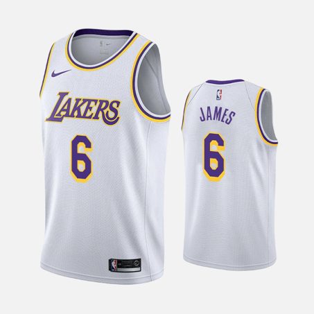 Los Angeles Lakers LeBron James NBA Jersey