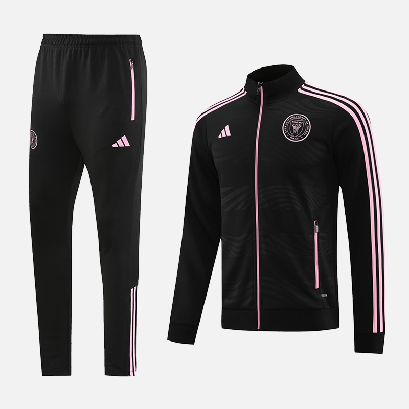 Inter Miami CF Black Pink Full Zip Tracksuit