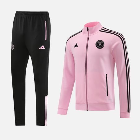 Inter-Miami CF Pink Black Full Zip Tracksuit