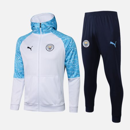 Manchester City Full Zip Hoodie Tracksuit