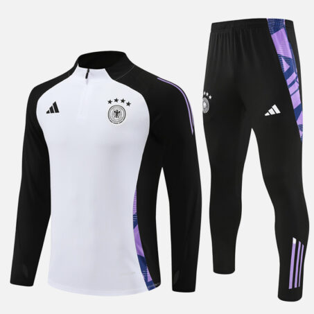 Germany International White Black Tracksuit