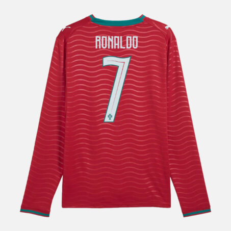 Portugal International Home Long Sleeves Jerseys