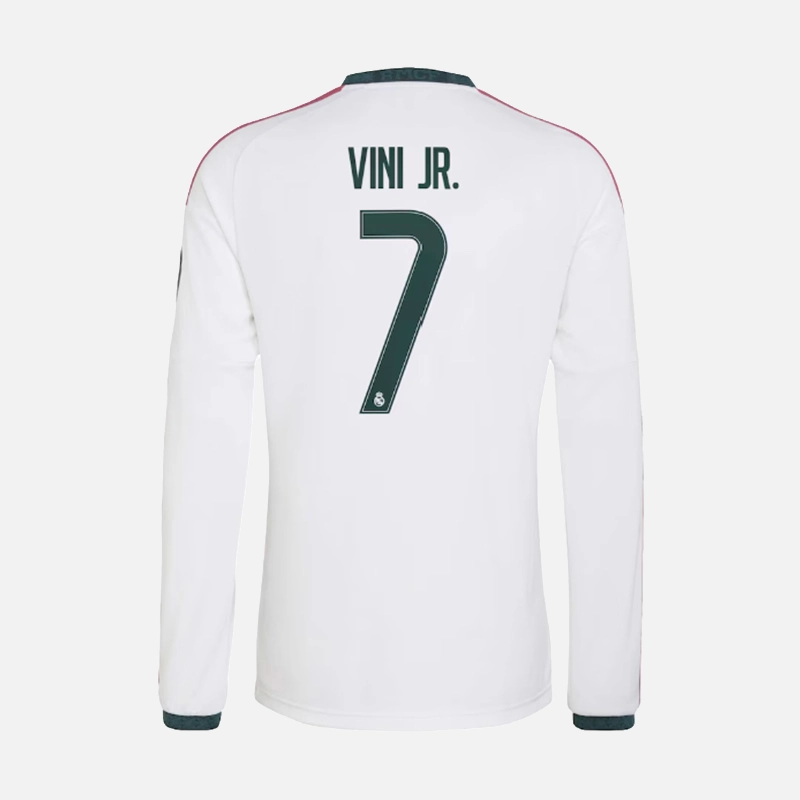 Real Madrid CF Long-sleeve Home Jersey 26/27 - Image 2